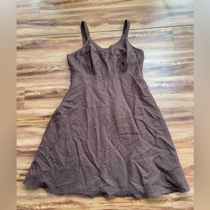 Ashley Stewart Plus Size Linen Blend Midi Dress